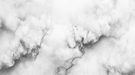 Obraz premium Monochrome textured marble background featuring soft smoky cloud patterns for elegant design and artistic applications