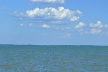 Peaceful view of a lake.