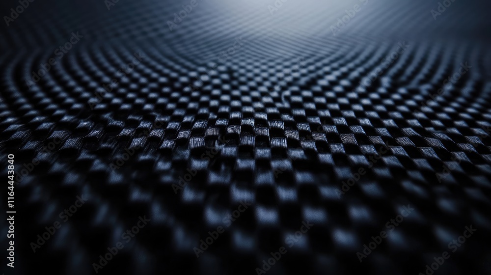 Poster textured black surface with center focus creating depth and dimensionality ideal for backgrounds or 