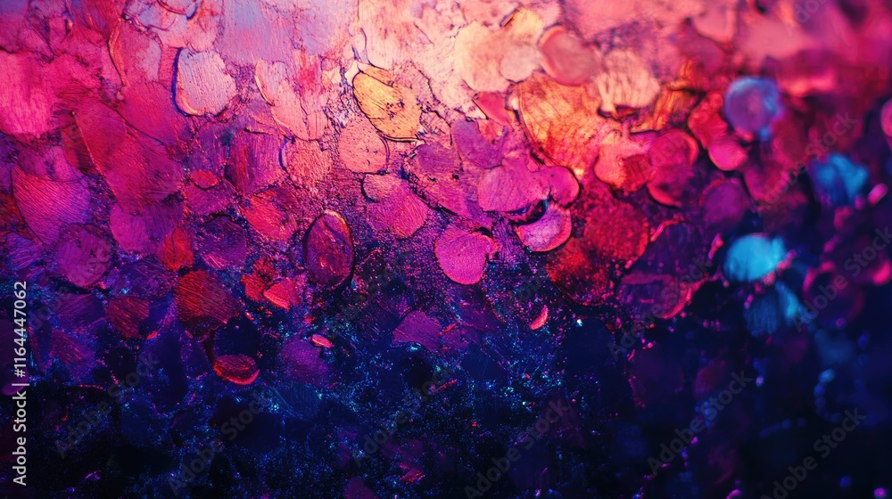 Poster abstract bokeh background with vibrant blended colors creating a textured light effect ideal for cre