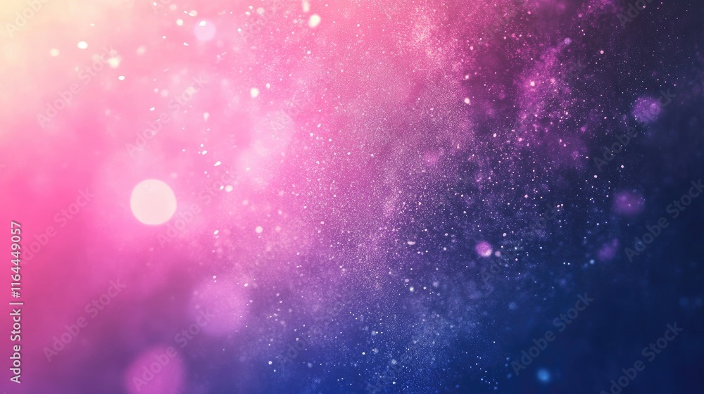 Poster abstract bokeh background with colorful lights and soft blur texture for creative design and artisti