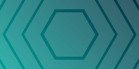 Abstract blue gradient background with hexagons. Gradient background design. Illustration. Vector. 