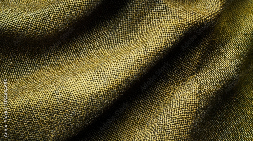 Poster detailed close up of textured fabric showcasing realistic folds and subtle color variations for desi