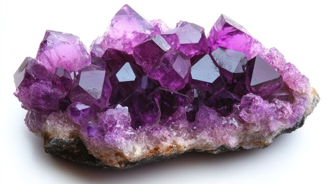 Cobaltoan adamite mineral specimen showcasing vibrant purple crystals from a historical mine collection