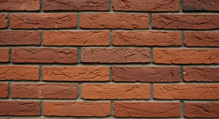 Obraz premium Red brick background pattern. Brickwork. Background of red bricks. 