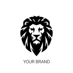 lion head vector illustration