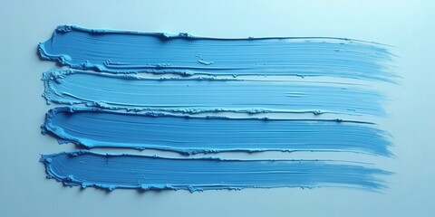 Serene Blue Hues: Abstract paint strokes in varying shades of blue, creating a calming and artistic visual. Perfect for design projects needing a touch of tranquility. 