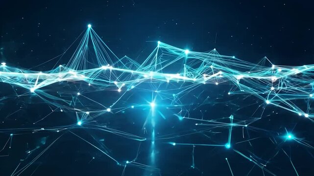 Futuristic AI and Robotization Motion Background | Advanced Technology in Action