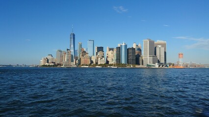 Fototapeta premium New York Skyline in summer