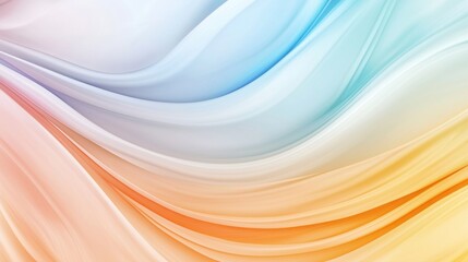 A colorful abstract gradient background with smooth, flowing light waves moving seamlessly