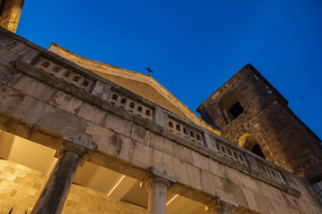 Teano, Italy. The Cathedral of San Clemente.