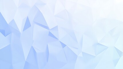 Abstract Light Blue Geometric Triangular Pattern