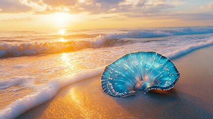 seashell on the beach