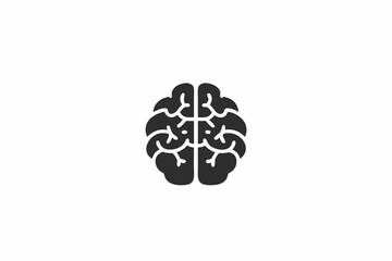 creative medical brain icon concept