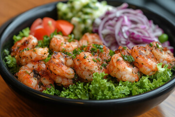 Fototapeta premium Scampi Salad