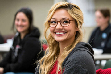 A healthcare professional conducting a Q&A session with patients, addressing common health concerns related to lifestyle choices and preventive measures