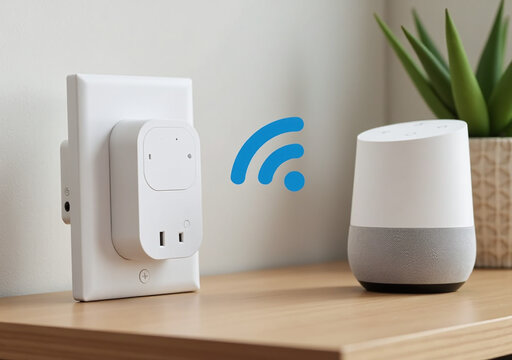 alexa smart wifi socket connects google home devices wirelessly seamless voice