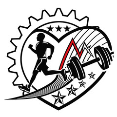 hockey player and ball