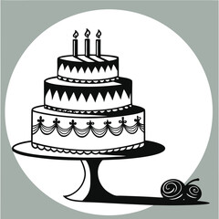 wedding cake with roses