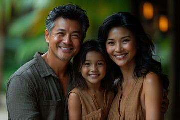 Fototapeta premium Malaysian Family