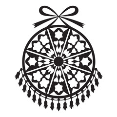 Night Festival Scene with Fireworks and Lanterns