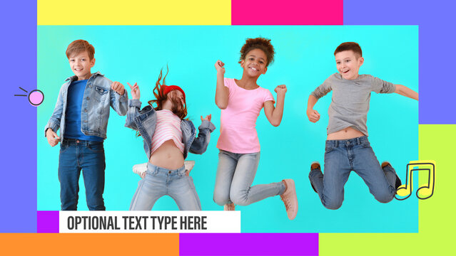 Kids And Teens Colorful Lower Third 