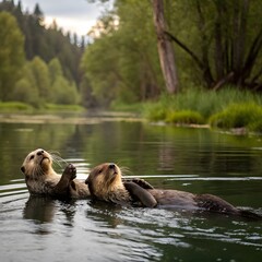 Fototapeta premium brown bear cub