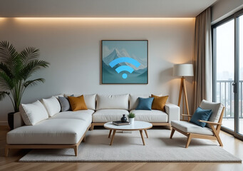 smart home devices connect multiple rooms together seamlessly wifi stations generative ai technology efficient automation