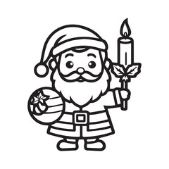  Candelabras Day vector silhouette illustration