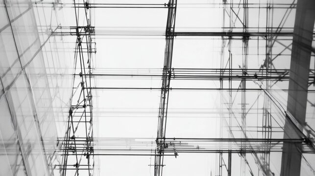 Modern Construction Framework with Natural Light