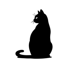 Cat silhouette