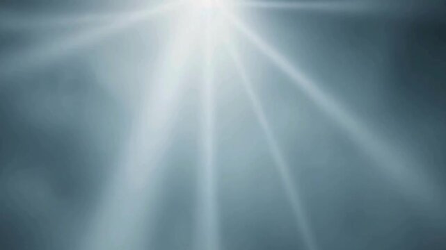cold scene with rays of light going through the smoke; footage perfect as an advertising background, easter religious resurrection symbol; empty footage with copy space
