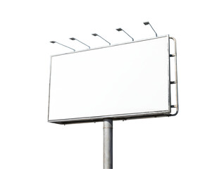 Obraz premium Blank Billboard Ready for Advertisement Design