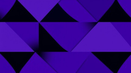 Obraz premium Purple Triangle Pattern: A mesmerizing pattern of overlapping purple triangles creates a captivating and abstract backdrop. This high-resolution image offers a modern, geometric aesthetic.