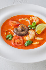 Tom yum soup