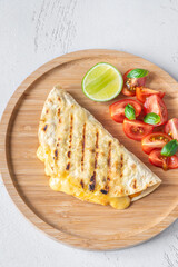 Beef and cheese taco