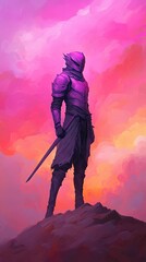 Dramatic Sunrise Timelapse with Vibrant Orange Sky and Streaking Clouds in a Captivating Landscape