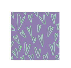 A vibrant and eyecatching purple background featuring whimsical heart patterns, ideal for all creative projects