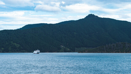 Cook strait new zealand gorgeous scenery water ocean dramatic sky fiords sounds paradise views calm