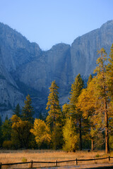 autumn in Yosemite valley