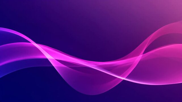 Abstract color background with dynamic line wave pattern. Colorful vibrant gradient banner for your graphic design.