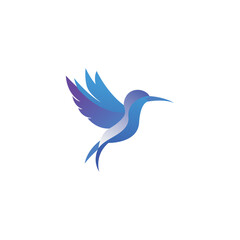 Logo design of a bird. 