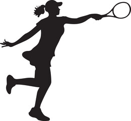 game logo type silhouette design