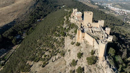 Obraz premium Castillo de España, Santa Catalina en la provincia de Jaén 