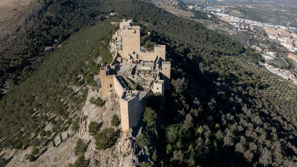 Obraz premium Castillo de España, Santa Catalina en la provincia de Jaén 