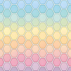 Obraz premium seamless hexagon pattern