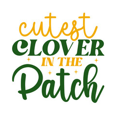 St. Patrick's Day Saying SVG  Design