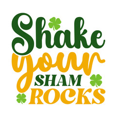 St. Patrick's Day Saying SVG  Design