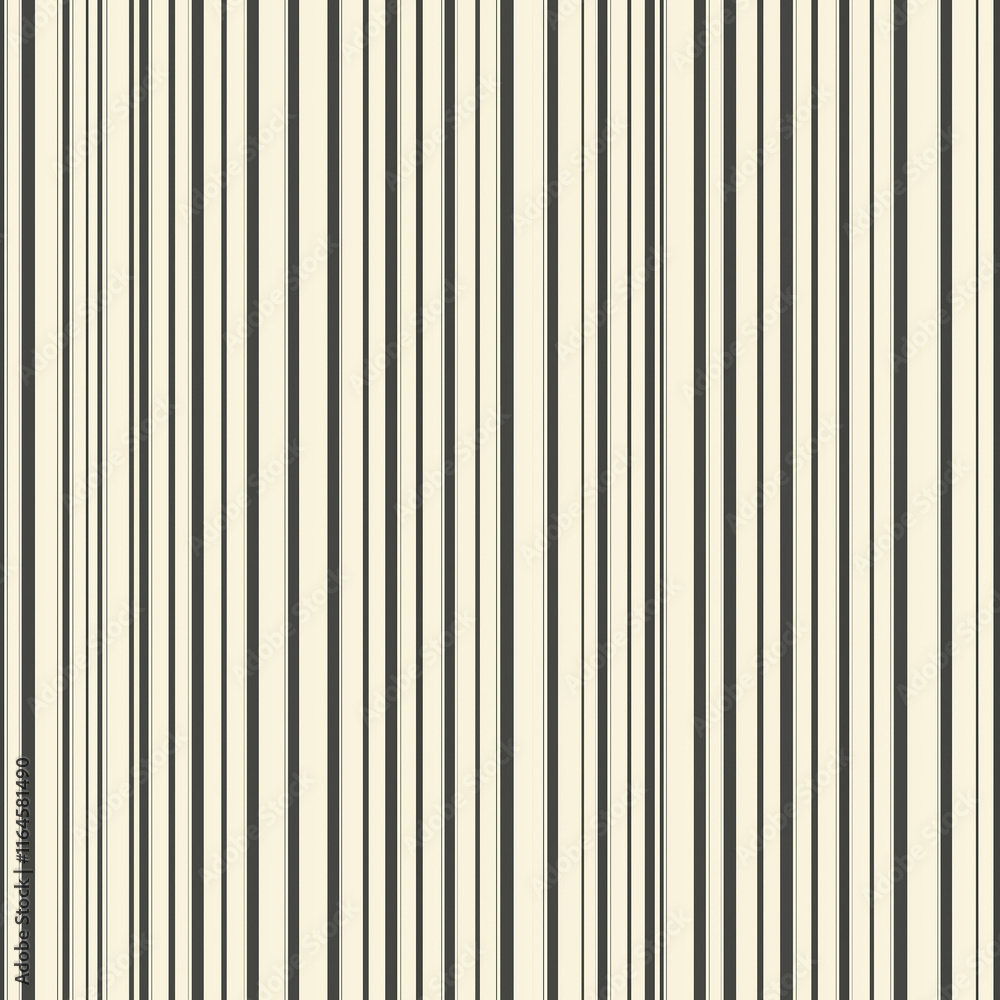 Poster abstract pattern with vertical lines in varying shades of cream and dark colors, creating a visually