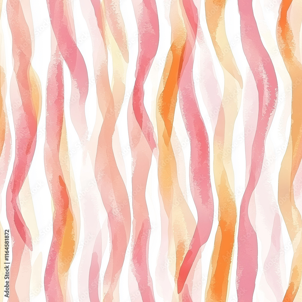 Poster seamless stripe pattern with subtle tones abstract art digital design creative environment aesthetic
